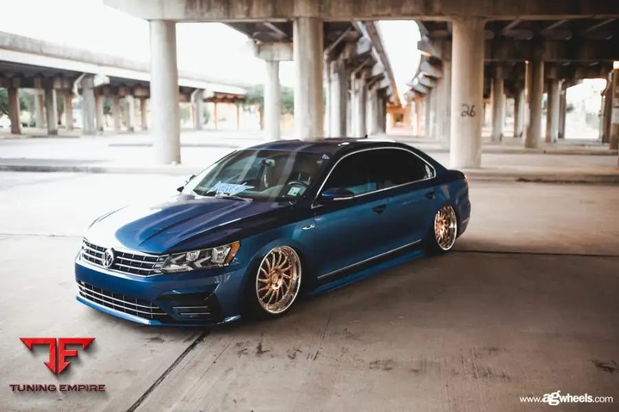 VOLKSWAGEN PASSAT on custom forged wheels