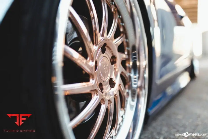 VOLKSWAGEN PASSAT on custom forged wheels