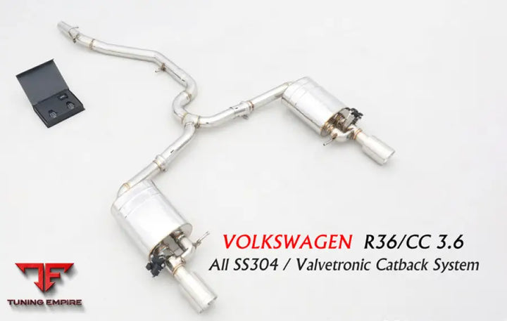 Volkswagen R36/Cc 3.6 Valvetronic Exhaust System