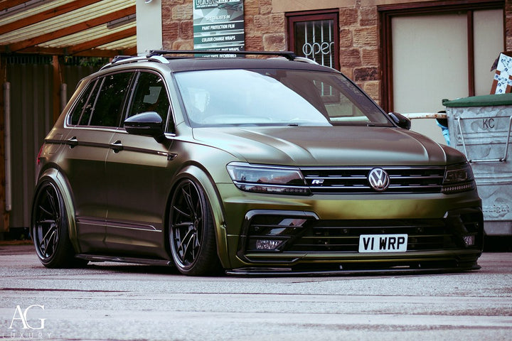 Volkswagen Tiguan on custom forged wheels