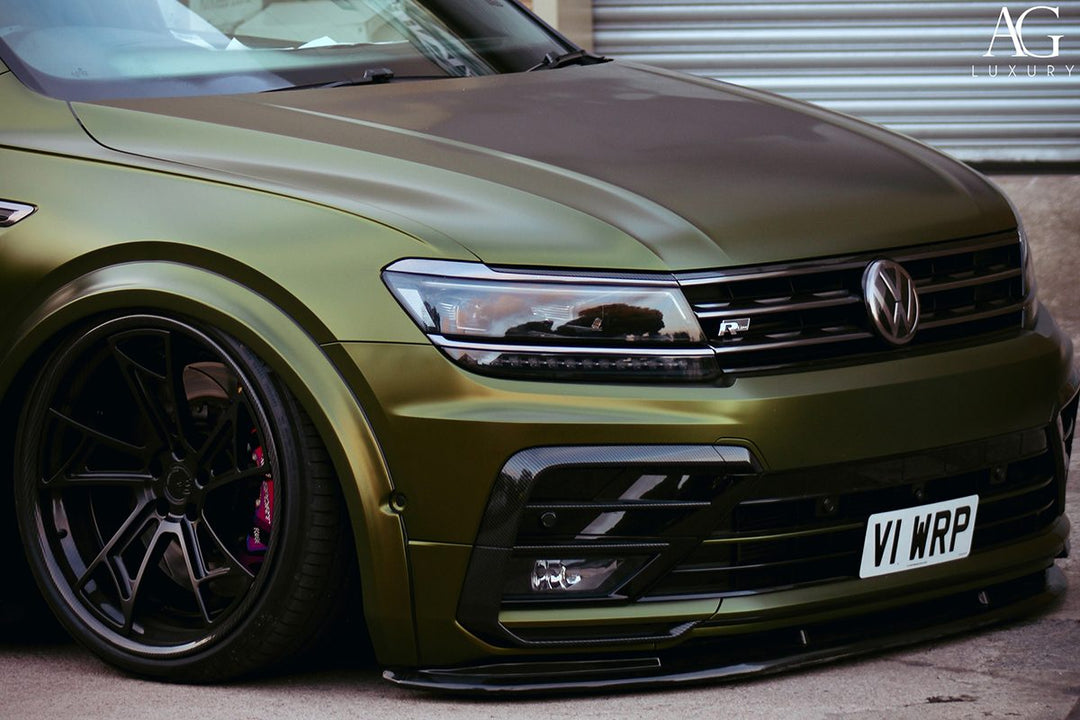 Volkswagen Tiguan on custom forged wheels
