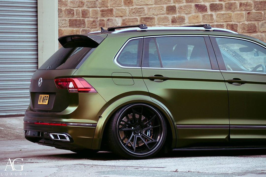 Volkswagen Tiguan on custom forged wheels