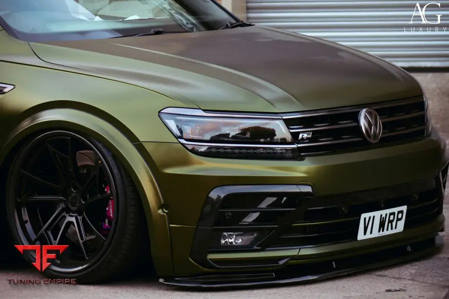 Volkswagen Tiguan on custom forged wheels