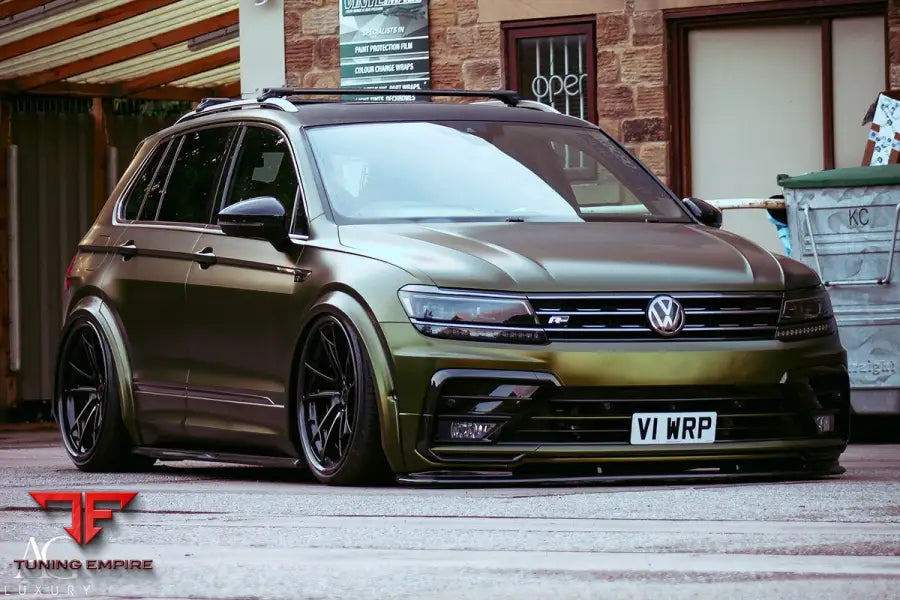 Volkswagen Tiguan on custom forged wheels
