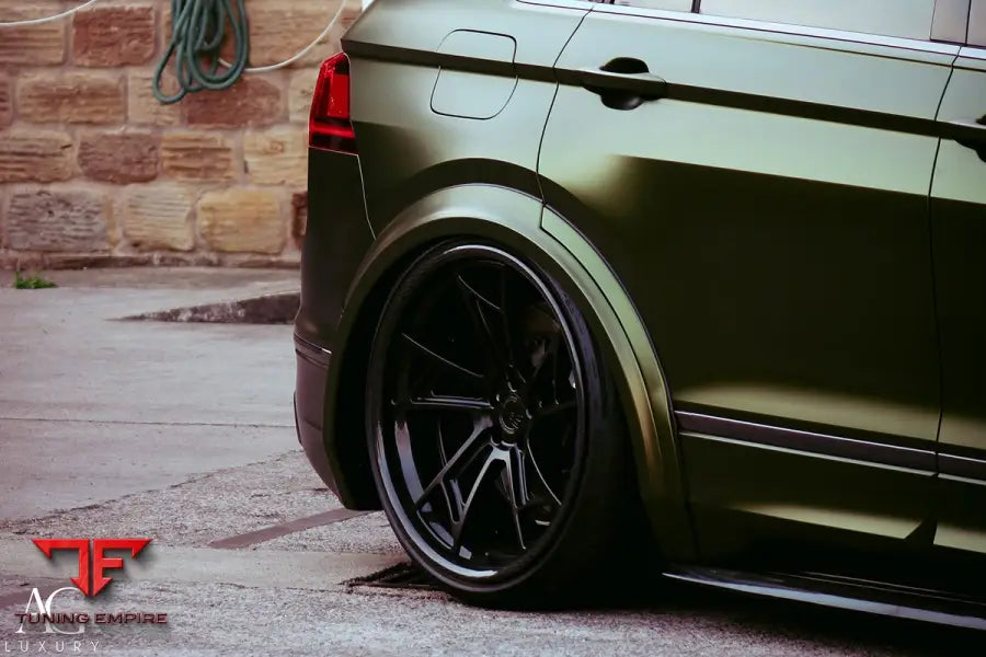 Volkswagen Tiguan on custom forged wheels
