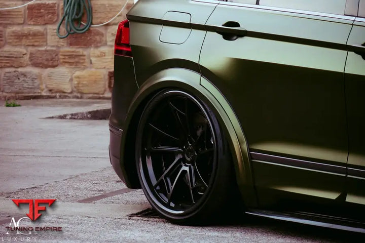 Volkswagen Tiguan on custom forged wheels