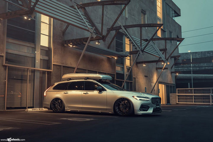 VOLVO V90 on custom forged wheels