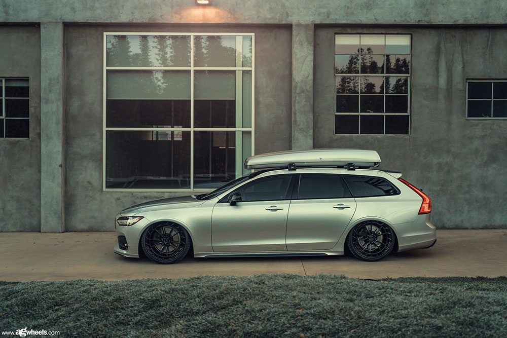 VOLVO V90 on custom forged wheels