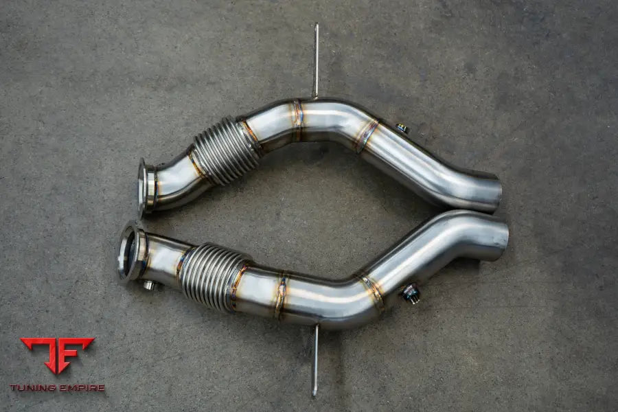 VOODOO DESIGN FERRARI F8 CAT BYPASS PIPES