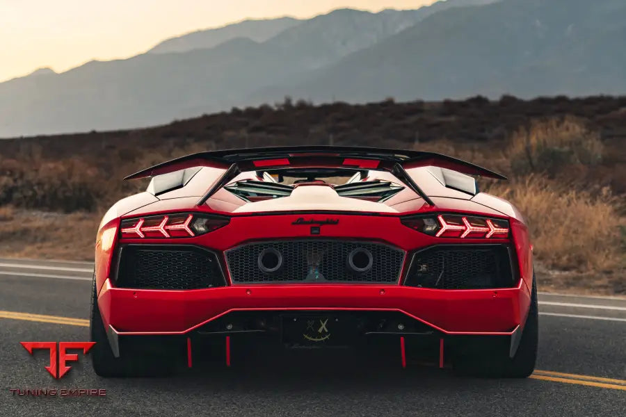 VOODOO DESIGN LAMBORGHINI AVENTADOR LP700-4 CENTER EXIT EXHAUST (SVJ STYLE)