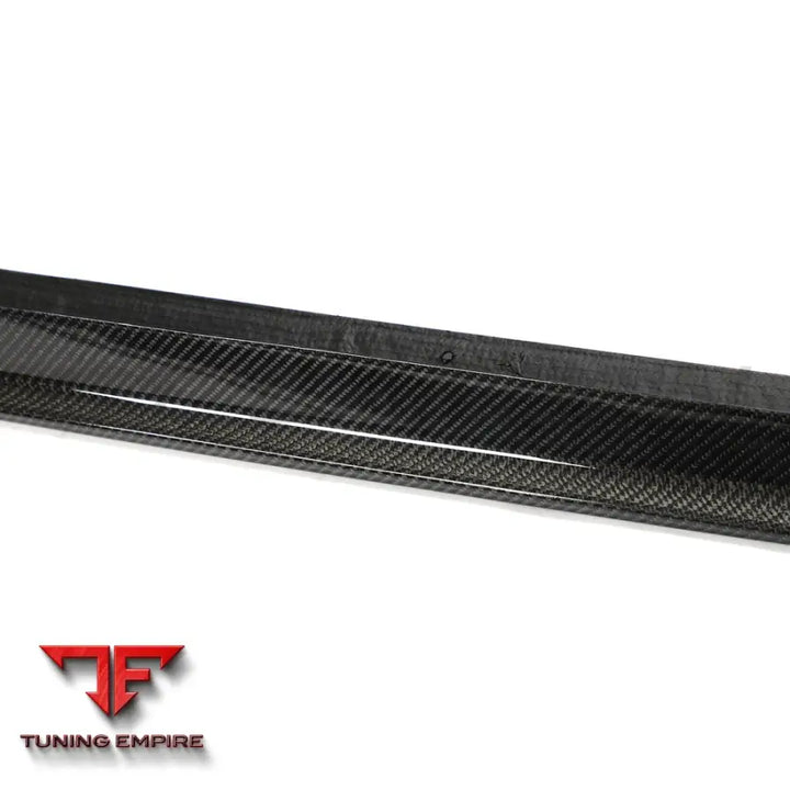 VW GOLF MK8/MK8.5 R 2020+ CARBON FIBRE SIDE SKIRTS - V2 - CT CARBON