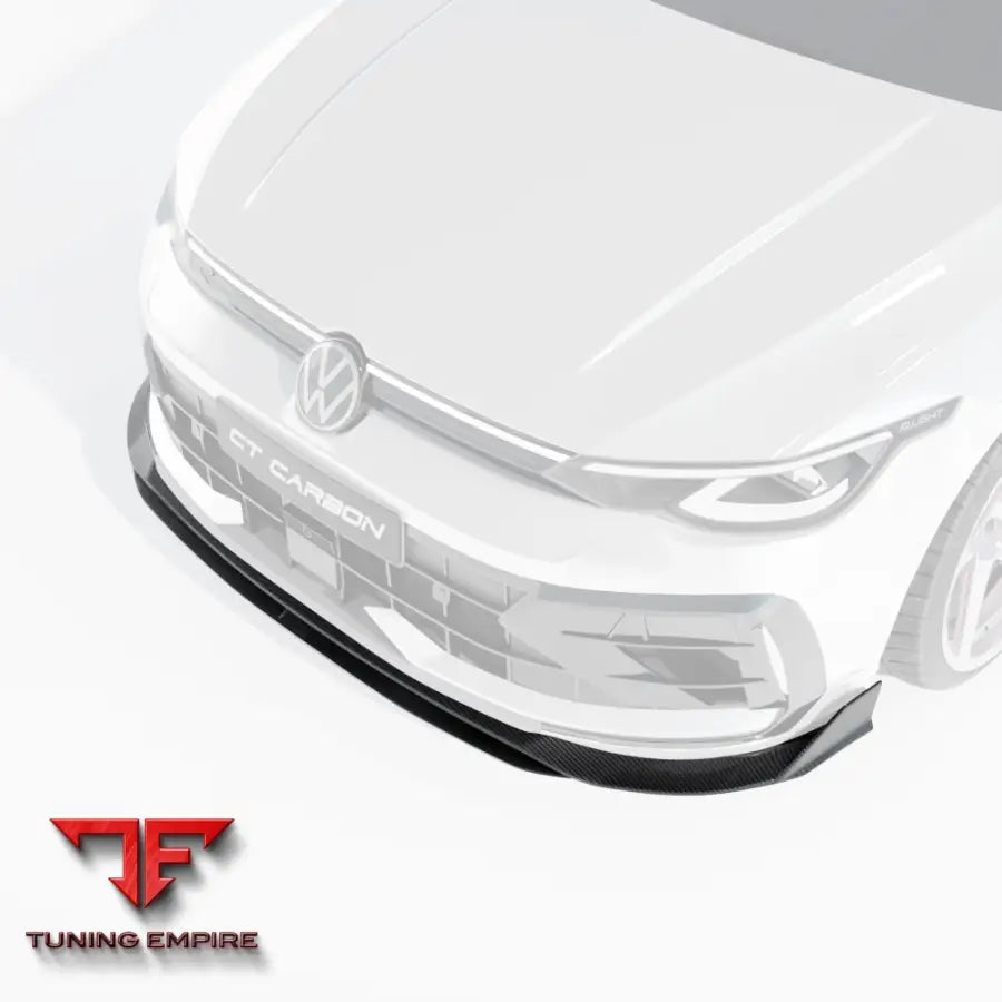 VW GOLF MK8.5 R/CS 2024+ CARBON FIBRE SPLITTER - CT CARBON