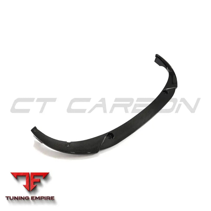 VW GOLF MK8 GTI CARBON FIBRE FRONT SPLITTER - V1 - CT CARBON