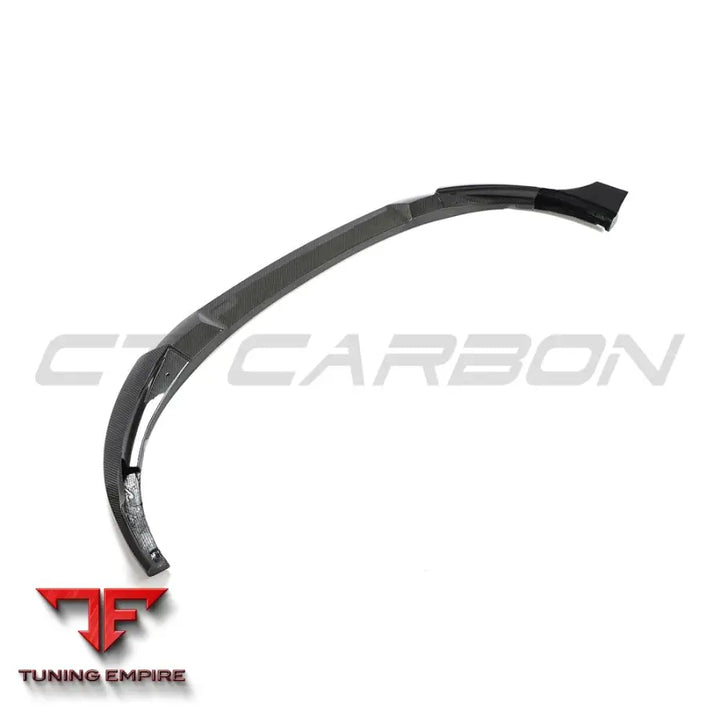 VW GOLF MK8 GTI CARBON FIBRE FRONT SPLITTER - V1 - CT CARBON