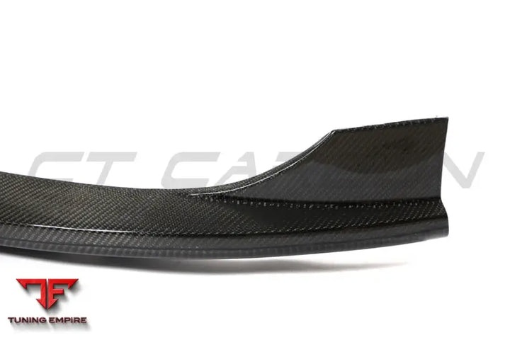 VW GOLF MK8 GTI CARBON FIBRE FRONT SPLITTER - V1 - CT CARBON