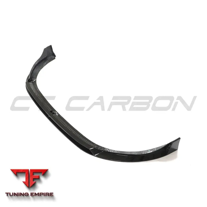 VW GOLF MK8 GTI CARBON FIBRE FRONT SPLITTER - V2 - CT CARBON