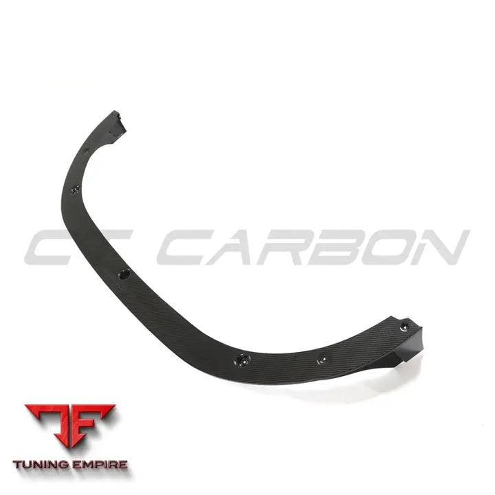 VW GOLF MK8 GTI CARBON FIBRE FRONT SPLITTER - V2 - CT CARBON