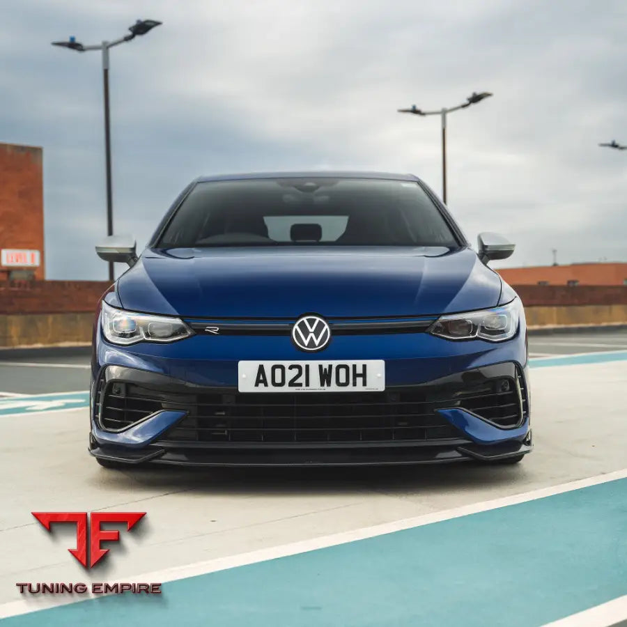 VW GOLF MK8 R CARBON FIBRE SPLITTER - CT CARBON