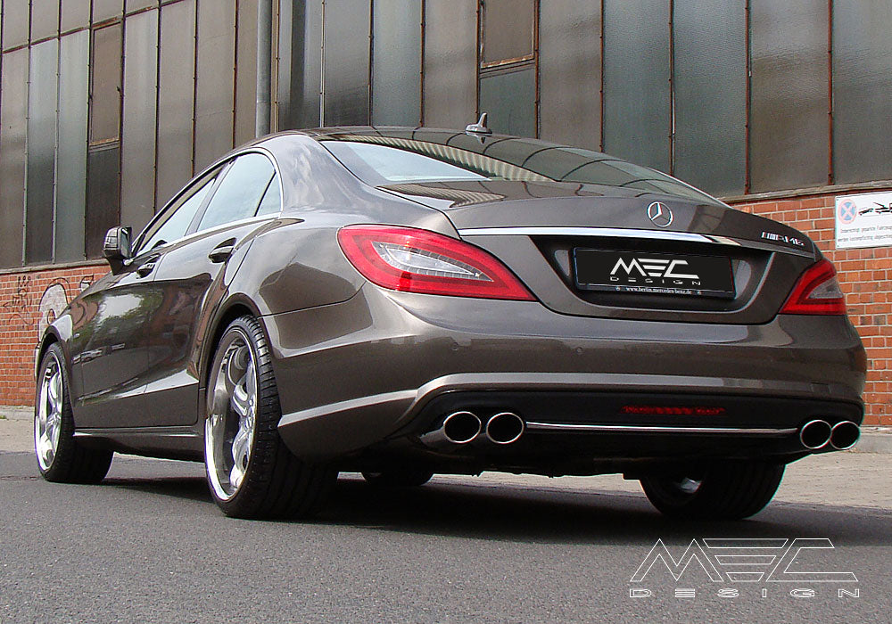 MEC Design W218 CLS rear muffler (none AMG)