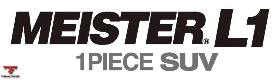 WORK MEISTER L1 1PIECE SUV fitted